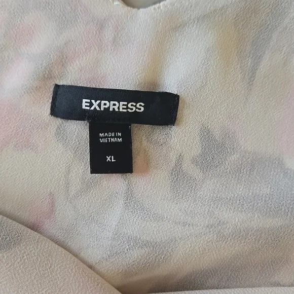 Express Floral Lace Cami XL Cottagecore Coquette Feminine Romantic Top Camisole - Picture 8 of 11